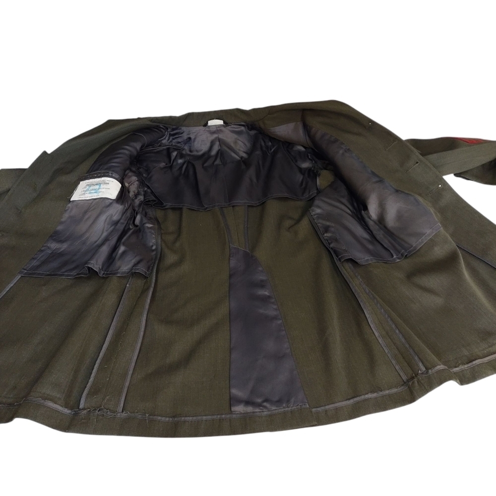 Vintage USMC Marine Corps Army Military Jacket Green Size 42R Vietnam War Era - Picture 6 of 9